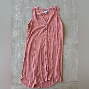 Knox Rose burnt orange cozy dress